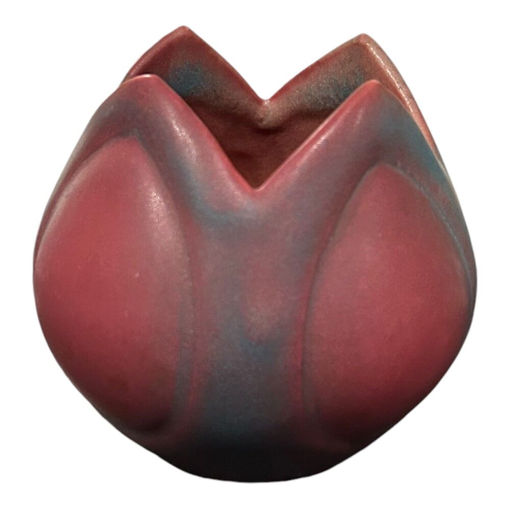 VAN BRIGGLE Art‎ Pottery Tulip Vase Planter - Picture 3 of 9